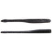 Great Lakes Finesse Drop Worm 4" Qty 8 - PlasticsGreat LakesMatte BlackBass665415499674FishAndSave