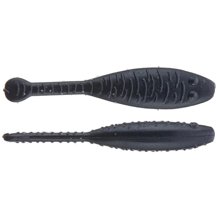 Great Lakes Finesse Flat Cat 2.2" Qty 8 - PlasticsGreat LakesMatte BlackBass665415051551FishAndSave