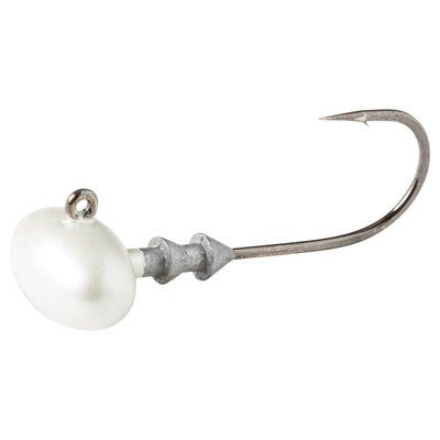 Great Lakes Finesse Football Head Jig 1/4 Oz Pearl White - JigsGreat LakesBass665415500400FishAndSave