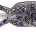 Great Lakes Finesse Juvy Craw 2.5" Qty 7 Smoke Clear Purple Flake - PlasticsGreat LakesBass665415501391FishAndSave