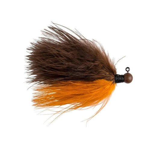 Great Lakes Finesse Marabou Jig 3/32 Oz Brown Orange - JigsGreat LakesBass665415501766FishAndSave