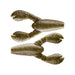 Great Lakes Finesse Snack Craw - PlasticsGreat LakesGreen Pumpkin Copper Flake (Floating)1.7" Qty 8BassFishAndSave