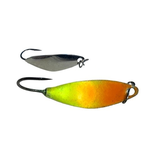 Great Lakes Taco Spin 1/16 Oz Qty 1 Chartreuse Glow Silver