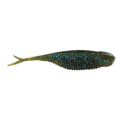 Great Lakes Hover Minnow - PlasticsGreat LakesGreen Pumpkin Blue2.75" Qty 8Bass665415501506FishAndSave