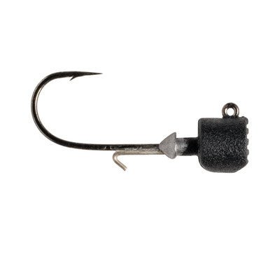 Great Lakes Ned Head Jigs Qty 3 - JigsGreat LakesMatte Black3/16 Oz 1 HookBass665415499643FishAndSave