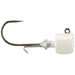 Great Lakes Ned Head Jigs Qty 3 - JigsGreat LakesPearl White3/16 Oz 1 HookBassFishAndSave