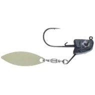 Great Lakes Sneaky Underspin Qty 1 - JigsGreat LakesMatte Black/Gold Blade3/16 Oz 1 HookBassFishAndSave