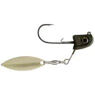 Great Lakes Sneaky Underspin Qty 1 - JigsGreat LakesMatte Green Pumpkin/Gold Blade3/16 Oz 1 HookBassFishAndSave