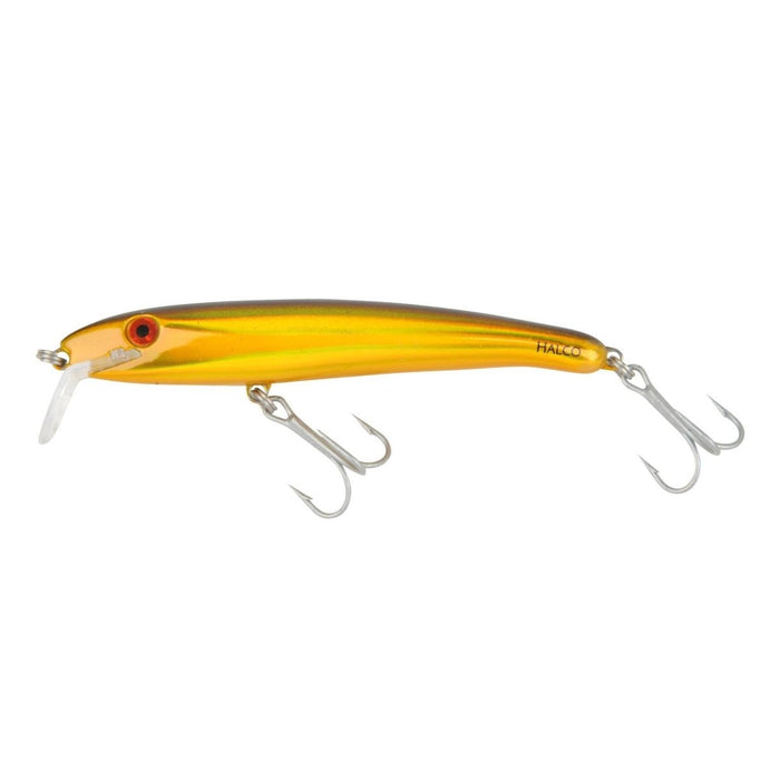 Halco Laser Pro 160 DD 6 - 1/4" 1 Oz - TrollingHalcoChrome Gold Black BackNew Arrival611070401088FishAndSave