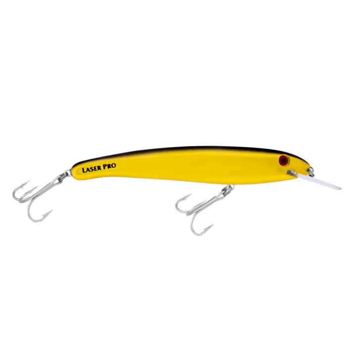 Halco Laser Pro 190 XDD Deep Diver 7 - 2/5" 1 - 5/8 Oz - TrollingHalcoChrome Gold Black BackNew Arrival611070404188FishAndSave