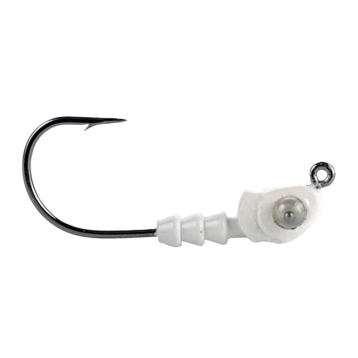 H&H Lures Rattlize Shad Jig Heads 3/8 Oz Qty 3 - JigsH&H LuresWhiteFreshwater044784035094FishAndSave