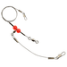 Hurricane Double Drop Rig Wire Coated 24" 60Lb Test Qty 2 - Hooks/RigsHurricane Salt TackleFreshwater039364327560FishAndSave