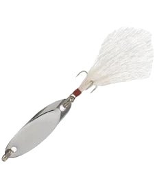 Hurricane Kast - A - way 1/2 Oz - SpoonsHurricaneBucktail ChromeFreshwater039364457526FishAndSave