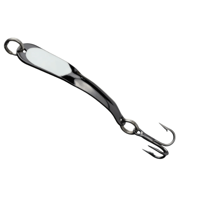 Iron Decoy Steely 1 1-1/2" 1/12 Oz - SpoonsIron DecoyBlack/GlowFreshwater850034750040FishAndSave