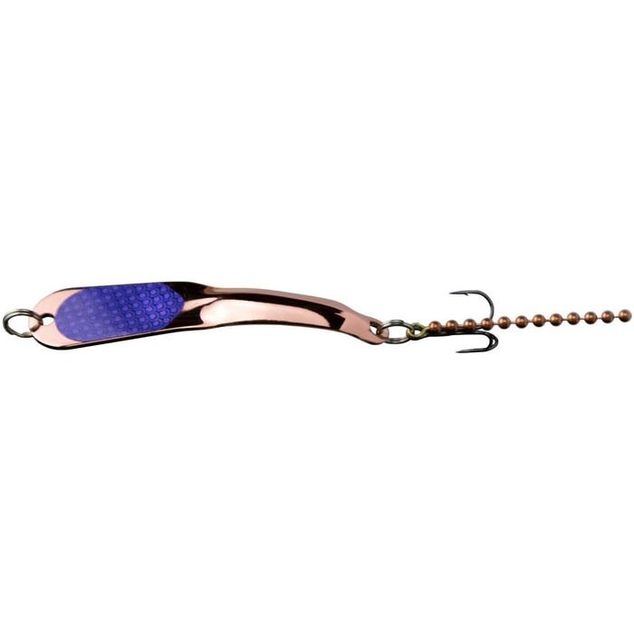 Iron Decoy Steely 4 Steely Spoon 3 - 1/2" 1/2 Oz - SpoonsIron DecoyCopper PurpleFreshwater850034750552FishAndSave