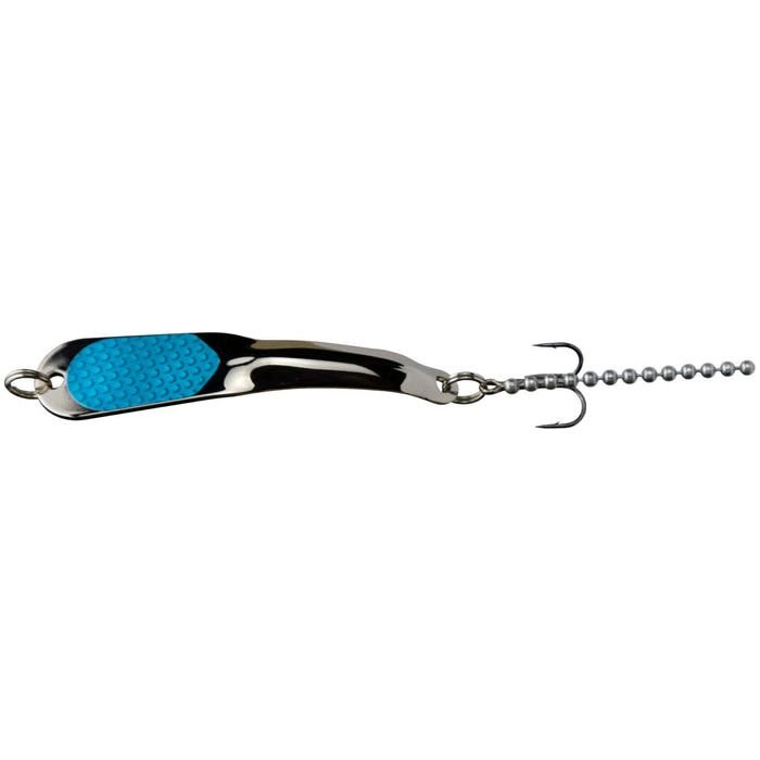 Iron Decoy Steely 4 Steely Spoon 3 - 1/2" 1/2 Oz - SpoonsIron DecoySilver Light BlueFreshwater850034750545FishAndSave