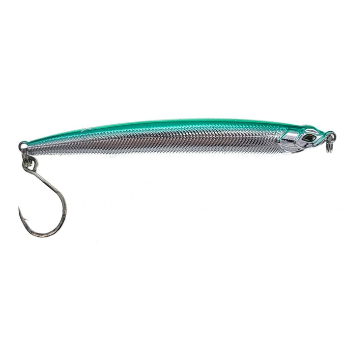 Island X Lures Tracer Minnow 4" 1/2 Oz (Sinking) Qty 1 - CrankbaitIsland X LuresChrome/Money Green_Hi_chtgptapp_optimised_this_description - generator850030784360FishAndSave