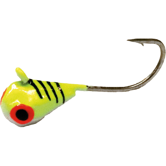 JB Lures Dub'l D Tungsten Jig Qty 1 - JigsJB LuresChartreuse Glow2FreshwaterFishAndSave