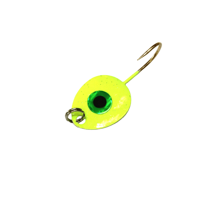 JB Lures Gem - N - Eye Qty 2 - JigsJB LuresChartreuse4Freshwater086303904221FishAndSave