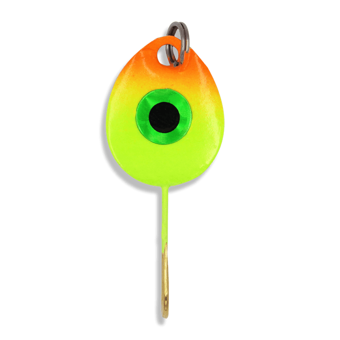 JB Lures Gem - N - Eye Qty 2 - JigsJB LuresChartreuse Orange8FreshwaterFishAndSave