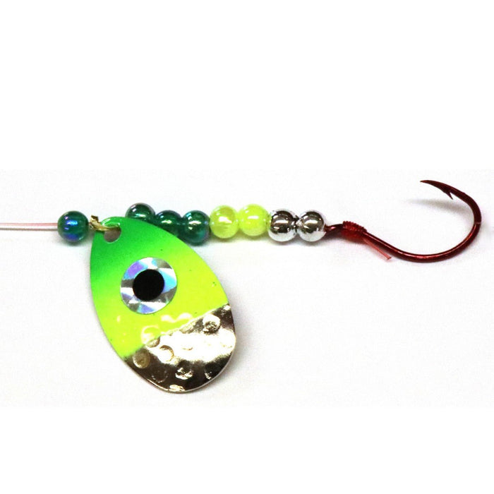 JB Lures Hot Flash Spinner Rig 4 Qty 1 - Hooks/RigsJb LuresHam Nickel - Chart - GreenFreshwater086303942001FishAndSave