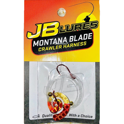 JB Lures Montana Blade Crawler Harness Qty 1 Gold/Orange - Hooks/RigsJB LuresFreshwater086303253350FishAndSave