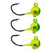Kalins Rattlin' Google Eye Live Bait Jigs Qty 3 - JigsKalin'sChartreuse/Green1/8 OzBassFishAndSave