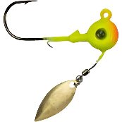 Kalin's Rattlin Google Eye Spinner Jig 1/8 Oz Qty 2 Chartreuse/Orange - JigsKalin's_Hi_chtgptapp_optimised_this_description - generator088923134675FishAndSave