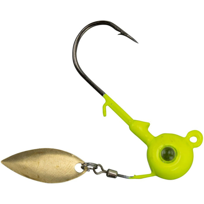 Kalin's Rattlin Google Eye Spinner Jig 1/8 Oz Qty 2 - JigsKalin'sChartreuse_Hi_chtgptapp_optimised_this_description-generator088923134613FishAndSave