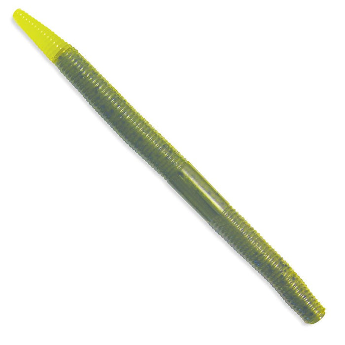 Kalins Sizmic Wac-O Worm 5" Qty 10 - PlasticsKalin'sGreen Pumpkin ChartreuseBass088923130882FishAndSave