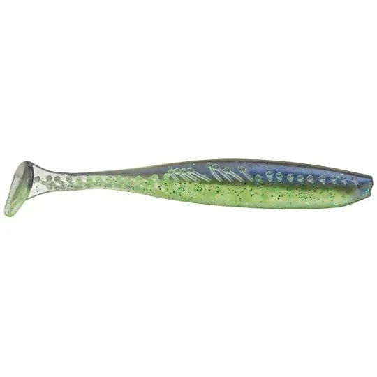 Kalin's Tickle Tail 3.8" Qty 8 - PlasticsKalin'sElectric Blue Chartreuse TailFishAndSave