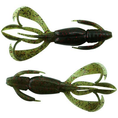 Keitech Crazy Flapper 3.6" Qty 7 Watermelon Pepper Red - PlasticsKeitechBass4560262586361FishAndSave