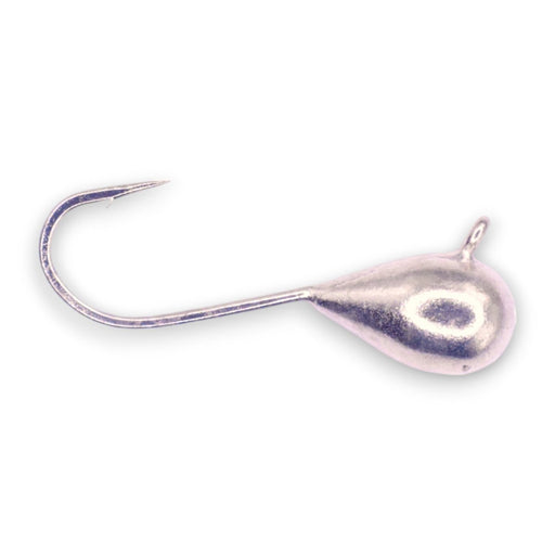 Kenders Tungsten Teardrop Jig - JigsKendersMetallic Silver#12 HookFreshwaterFishAndSave