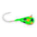 Kenders Tungsten Teardrop Jig - JigsKendersGreen/Orange Black Dots8 HookFreshwaterFishAndSave