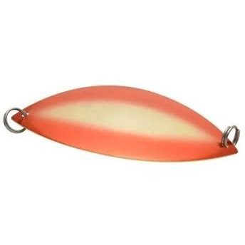 Lake Clear Wabbler Qty 1 - SpoonsLake ClearOrange Monkey1 1/3 OzFreshwaterFishAndSave