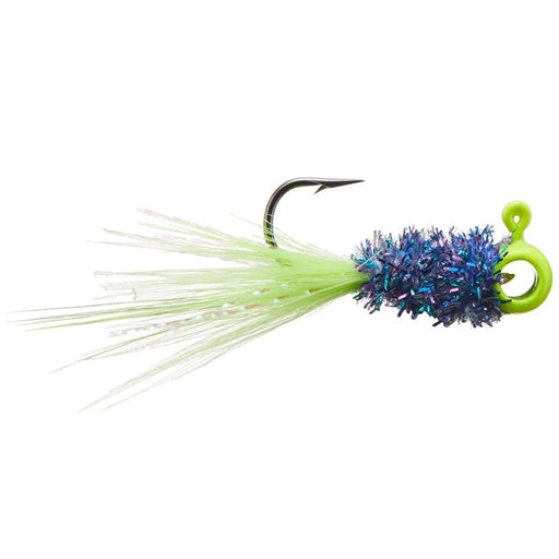 Leland Eye Hole Hair Jig 1/32 Oz Qty 2 Junebug - JigsLelandFreshwater654296221412FishAndSave