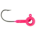 Leland Lures Round Eyehole Jig Heads 1/4 Oz Qty 5 - JigsLelandPinkBass654296223003FishAndSave