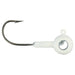 Leland Lures Round Eyehole Jig Heads 1/4 Oz Qty 5 - JigsLelandWhiteBass654296223010FishAndSave