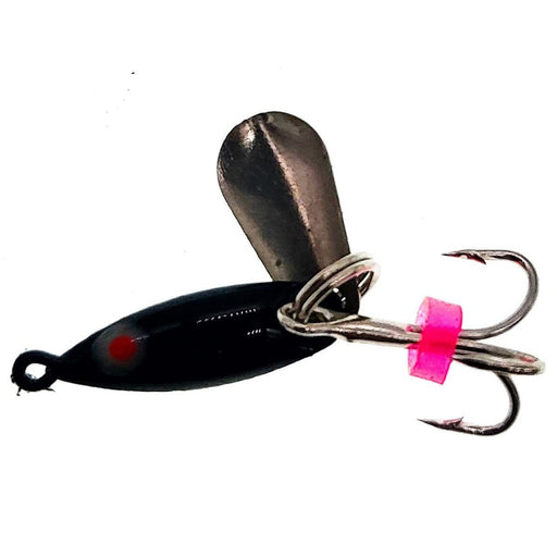 Lethal Cecil Small Spoons 1.25" Qty 2 Black - SpoonsLethal WeaponFreshwater811574012777FishAndSave