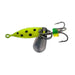 Lethal Cecil Small Spoons 1.25" Qty 2 - SpoonsLethal WeaponChartreuse Black DotFreshwater811574012838FishAndSave