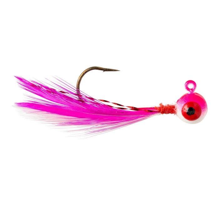 Lindy B-Max Little Nipper Jig Qty 2 - JigsLindyHot Pink Glow1/64 OzBass025787692910FishAndSave