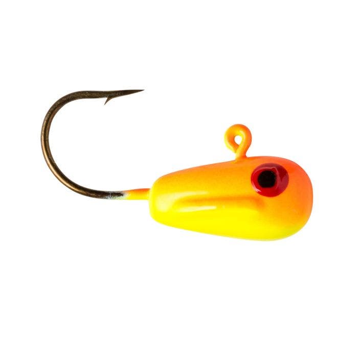 Lindy B-Max Live Bait Jigs Qty 2 - JigsLindyOrange Hot yellow1/16 OzBass025787692279FishAndSave