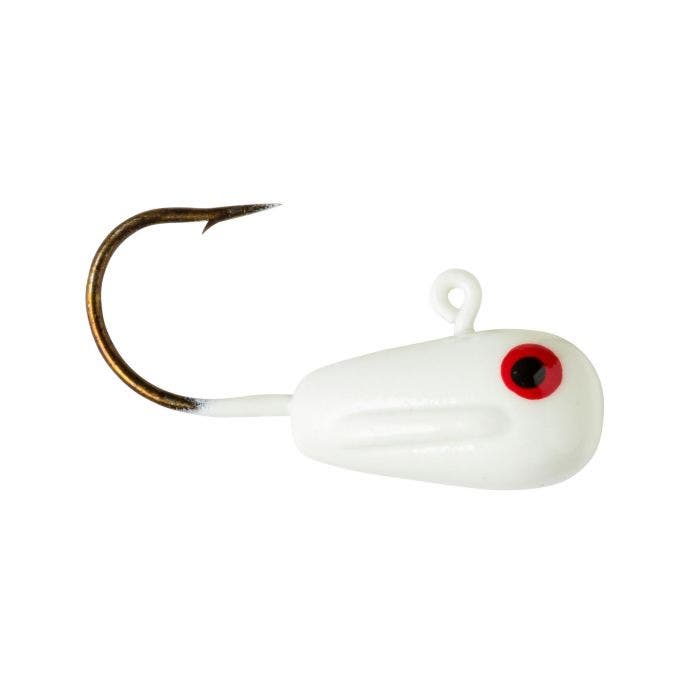 Lindy B-Max Live Bait Jigs Qty 2 - JigsLindyWhite Glow1/16 OzBass025787692293FishAndSave