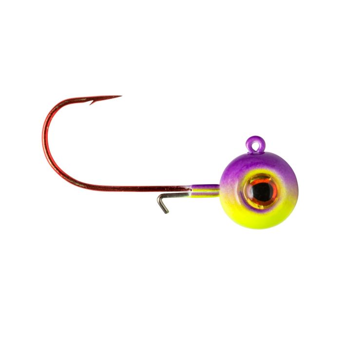 Lindy B-Max Max Gap Jig 1/8 Oz Qty 2 - JigsLindyPurple/ChartreuseBass025787692699FishAndSave