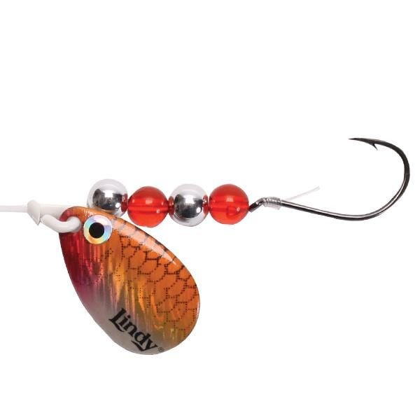 Lindy Crawler Harness 3 Colorado Qty 1 Red Tail - SpinnersLindyFreshwater025787678983FishAndSave