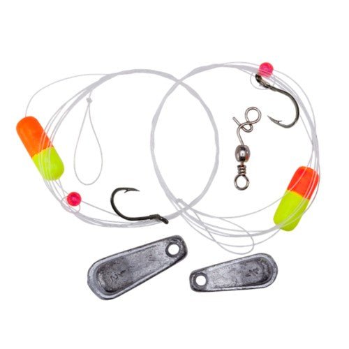 Lindy Floating Rig Crawler & Leech 36" - Hooks/RigsLindyChartreuse/OrangeFreshwater025787024315FishAndSave