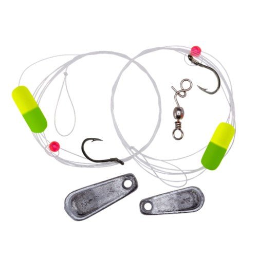 Lindy Floating Rig Crawler & Leech 36" - Hooks/RigsLindyChartreuse/LimeFreshwater025787024322FishAndSave