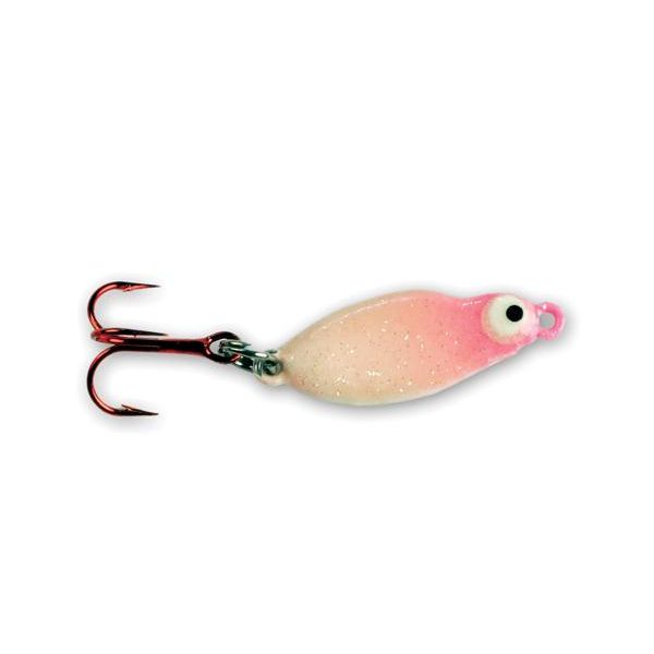 Lindy Frostee Jigging Spoon - JigsLindyRed1/16 OzFreshwater093718313814FishAndSave