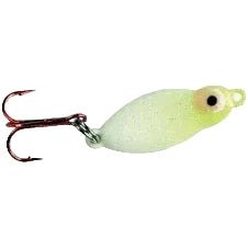 Lindy Frostee Jigging Spoon - JigsLindyChartreuse1/16 OzFreshwater093718313821FishAndSave