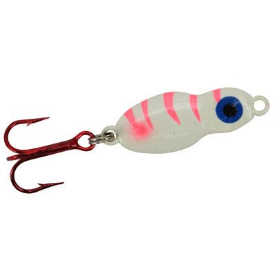 Lindy Frostee Jigging Spoon - JigsLindyWhite Tiger Glow1/16 OzFreshwater093718898915FishAndSave